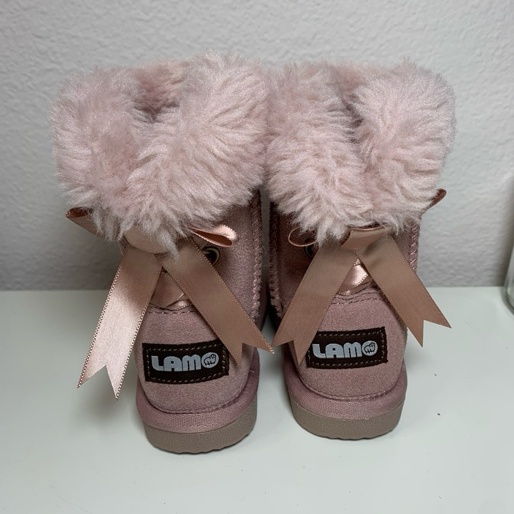 LAMO Little Girls boots, like new